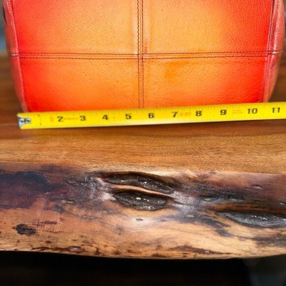 🦋🦋Anuschka Handpainted Leather Medium Hobo Shoulder Bag Butterfly - Picture 11 of 14